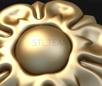 3D model Round petals (STL)